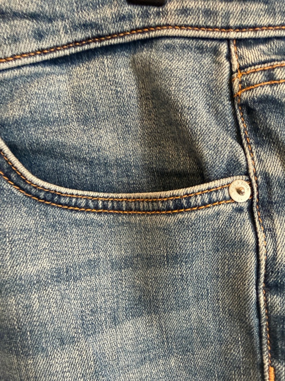 RAG AND BONE -Classic Rolled Cuff Denim Shorts - Picture 7 of 16